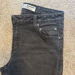 Harley Davidson Black bootcut jeans